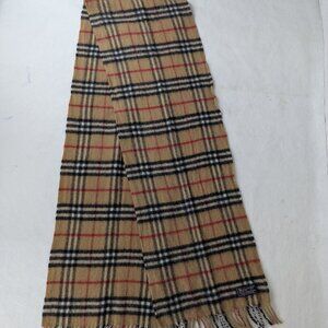 BURBERRY Lambswool Plaid Scarf – Nova Check Beige – FAST DELIVERY – SALE